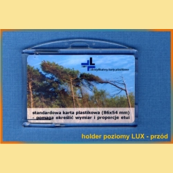 Holder poziomy lux